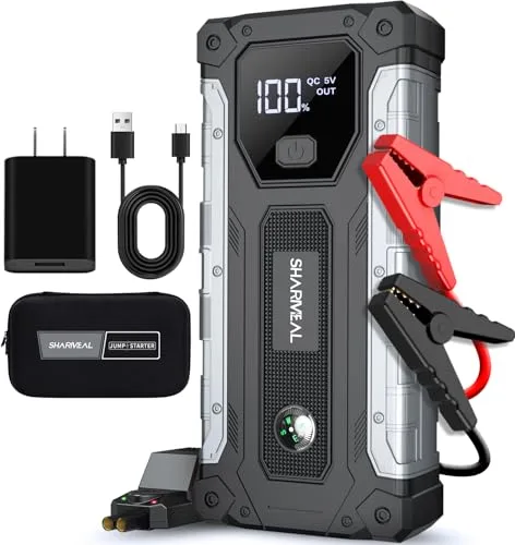 Sharmeal 7000A Portable Jump Starter