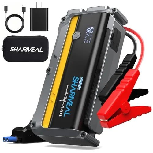 Sharmeal 7000A Jump Starter with Storage Case
