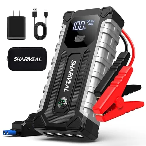 Sharmeal 7000A Jump Starter (Complete Kit)